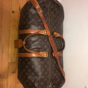 Authentic Vuitton Duffle Bandouliere 60